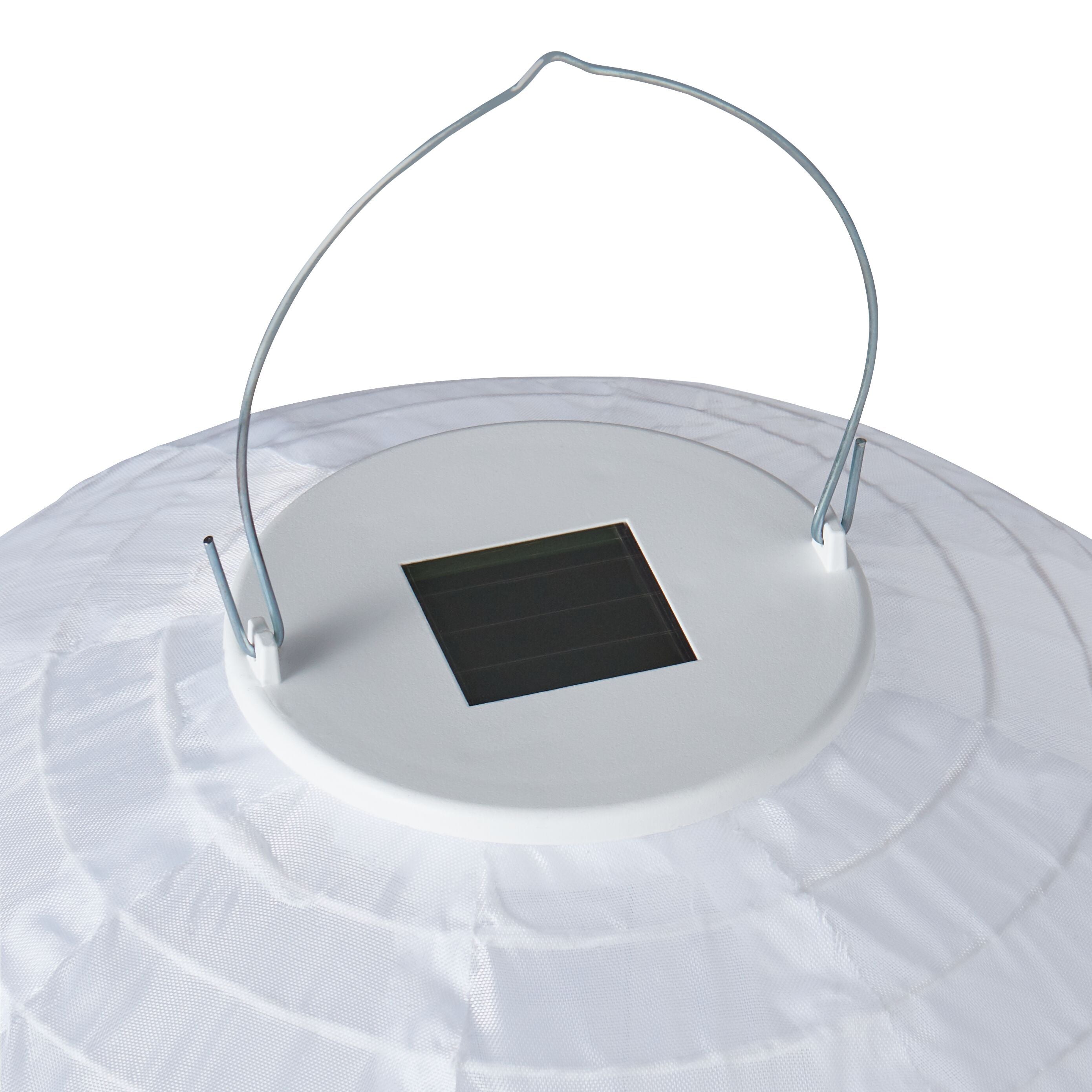 LILLY Solar Lampion - Weiss / D: 25.0 cm