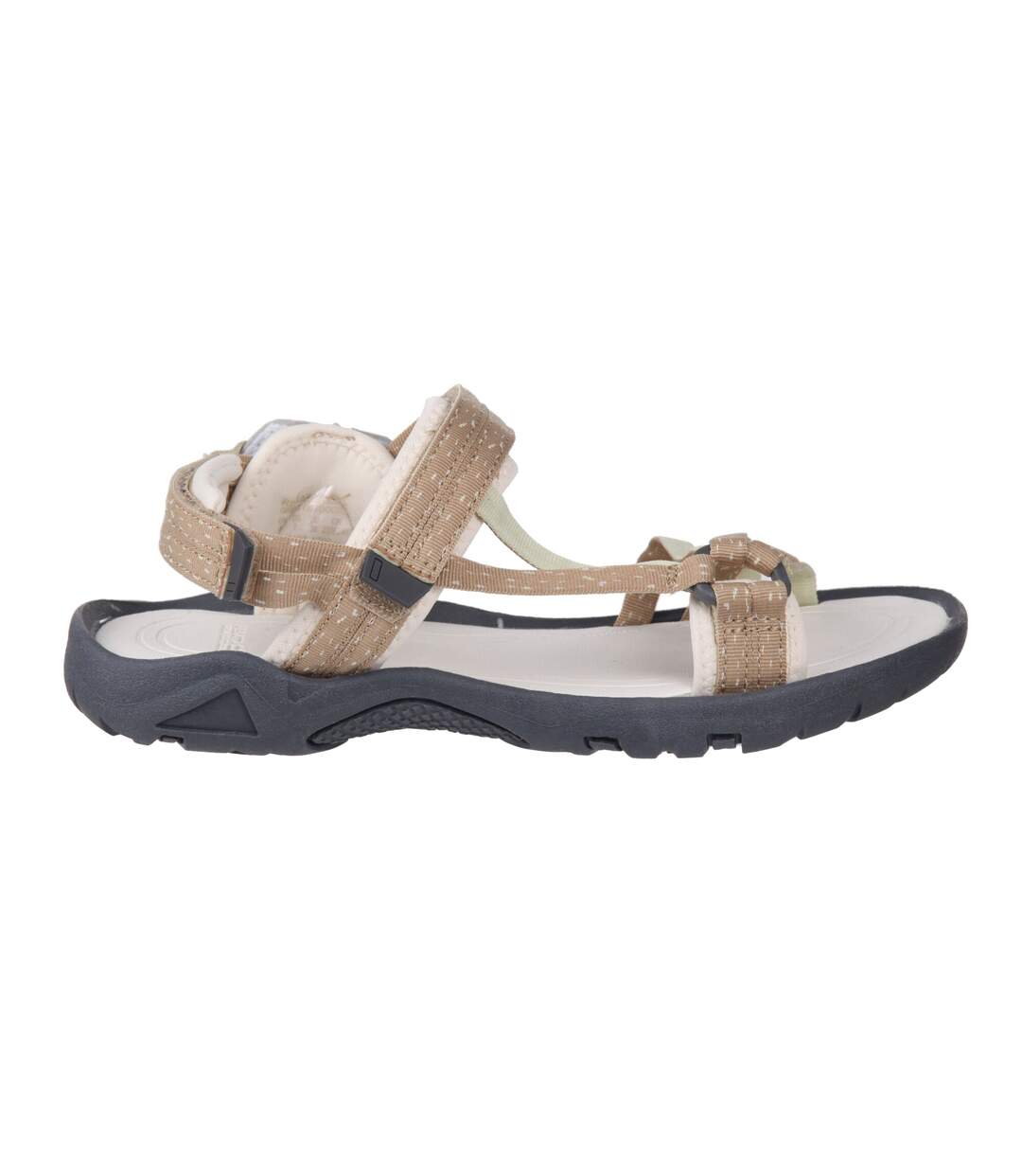 Regatta - Sandales JAVA EVO - Femme (Beige / Vert citron) - UTRG9378