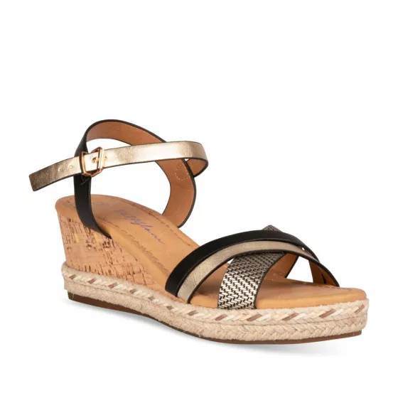 Sandales NOIR LADY GLAM