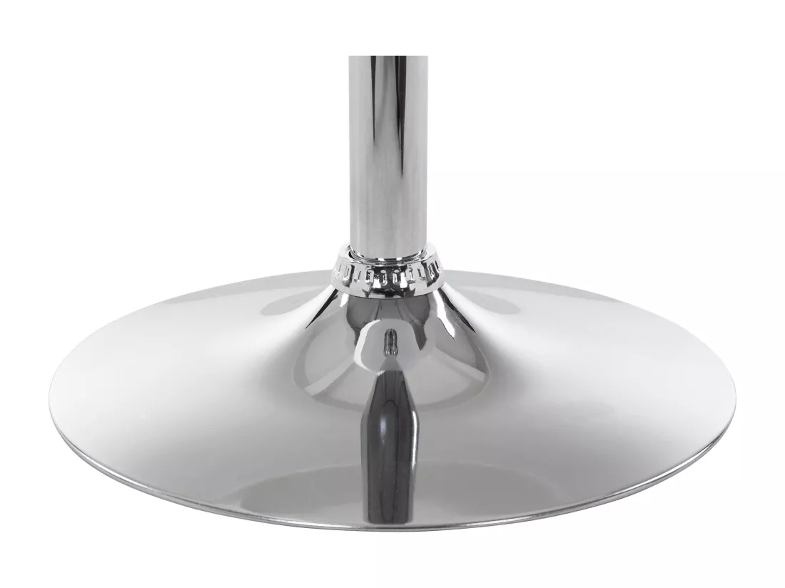 Table haute de bar - rond Ø 60 cm - Bois - Noir - rund