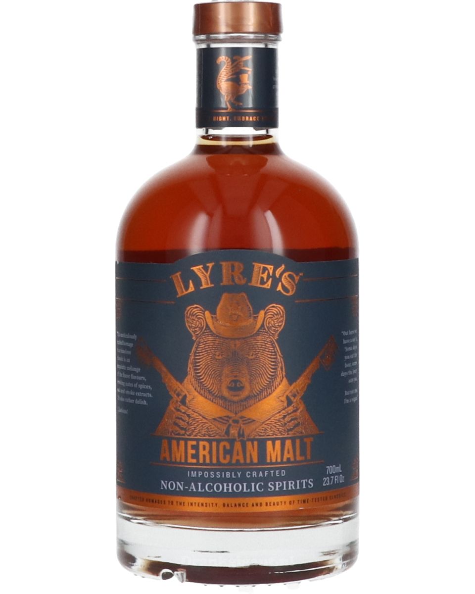 Lyres American Malt Alcoholvrij 70 cl