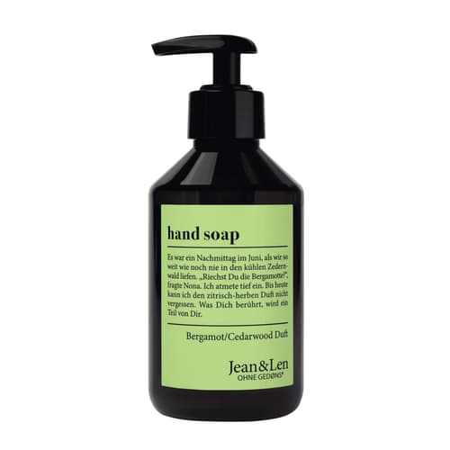 Jean&Len Hand Soap Bergamot/Cedarwood
