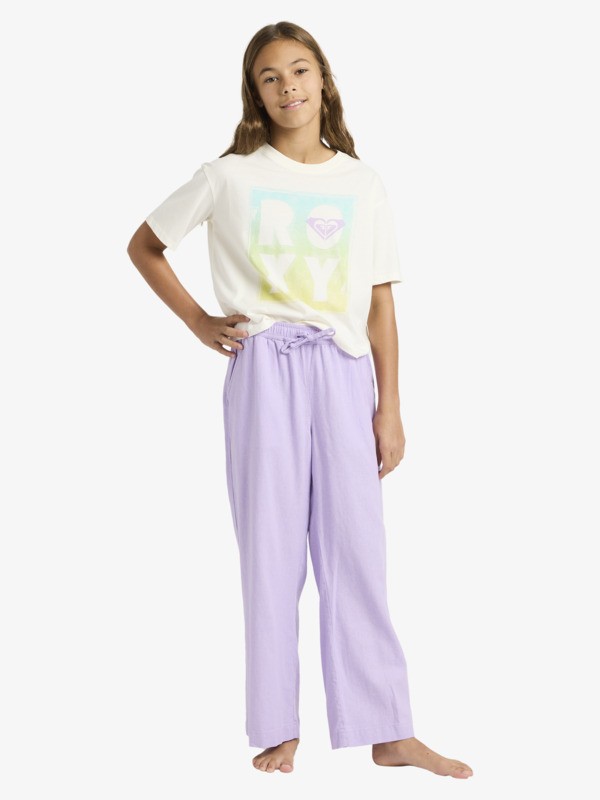 Lekeitio Break Pantalon à taille élastique Violet Filles 4-16 ans