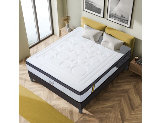 BELLECOUR - Matelas tivoli 160x200 cm | mousse à mémoire de forme | sout...