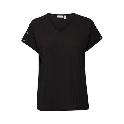 Fransa Nomi T-shirt, Black, XL