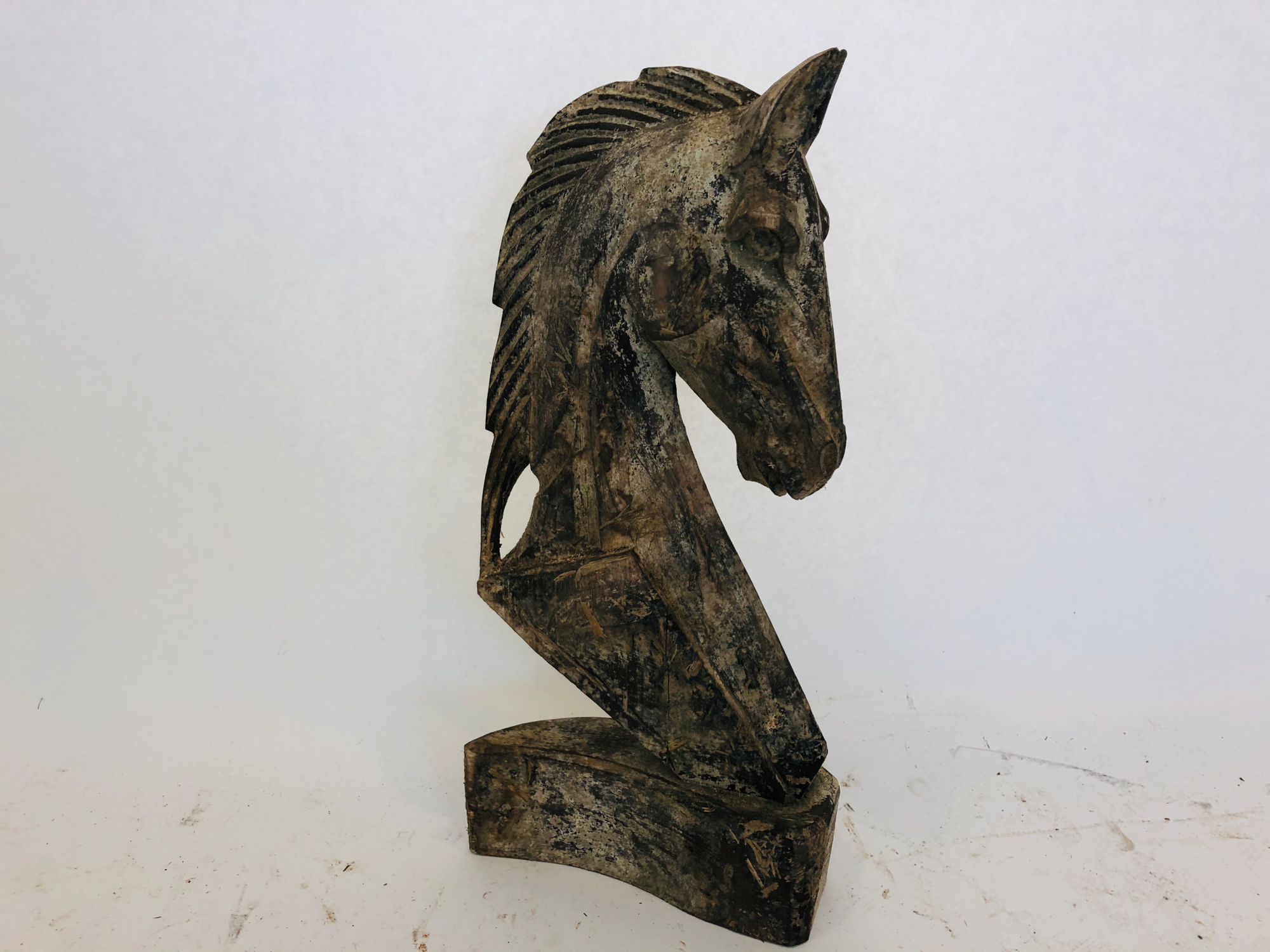Horse head 50cm antique
