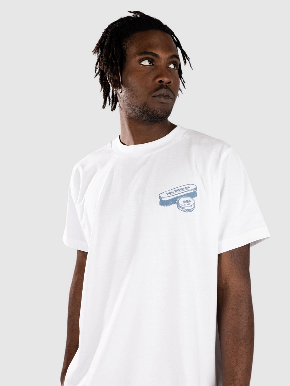 New Balance Shine T-Shirt white