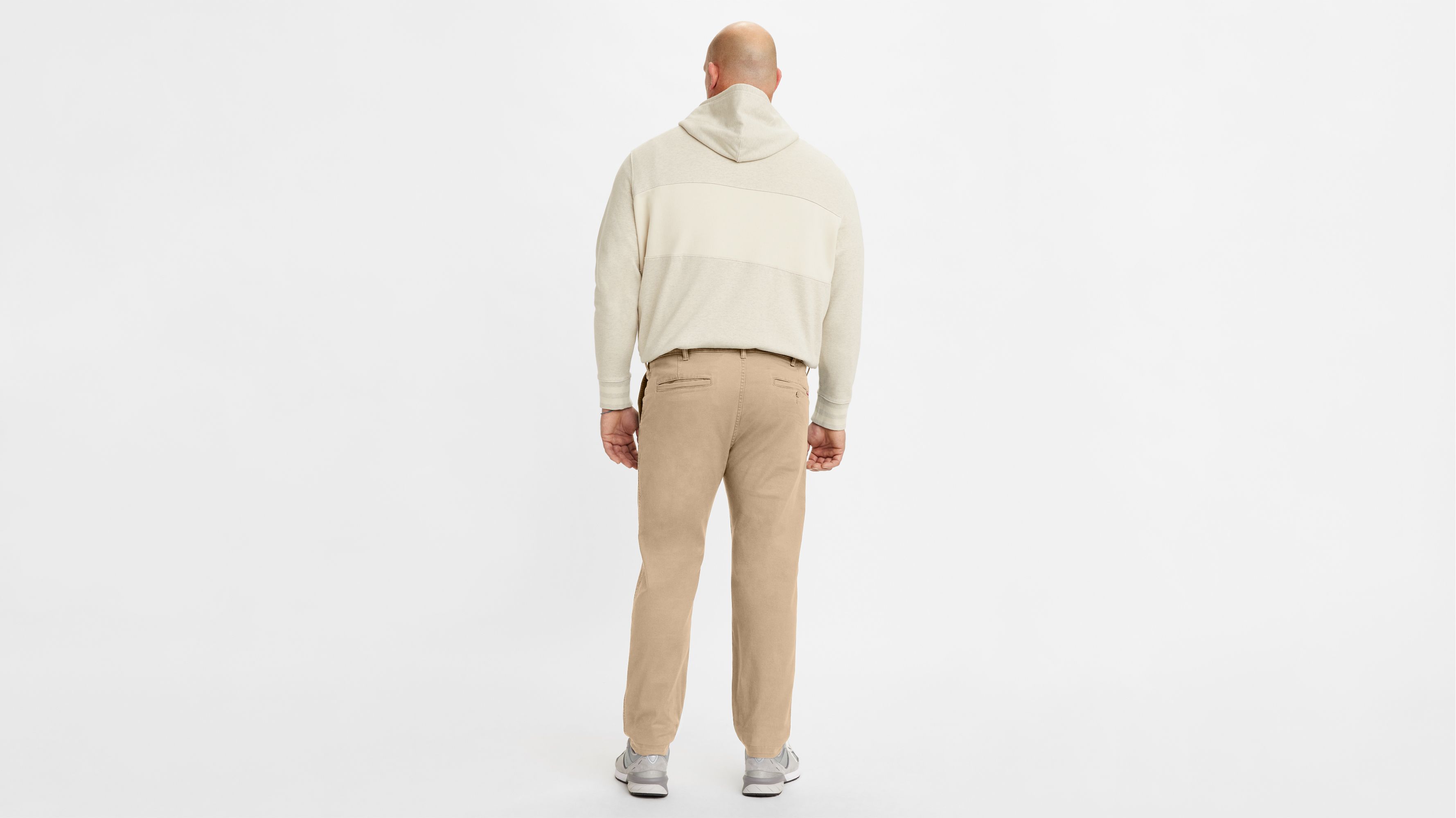 Pantalon XX Chino Standard fuselé (grandes tailles) - True Chino Stretch Twill - Neutral