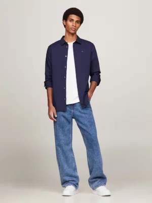 Camisa de corte justo e elástico