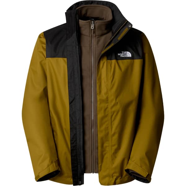 Veste randonnée THE NORTH FACE EVOLVE II TRICLIMATE JACKET EU MOSS GREEN/TNF BLACK