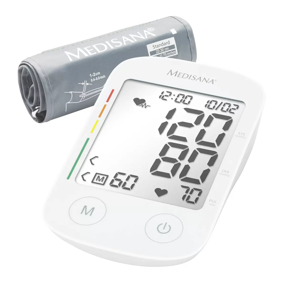 Oberarm - Blutdruckmessgerät Medisana BU535 weiss