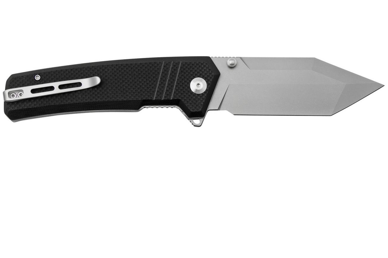 CIVIVI Bhaltair C23024-1 Black Coarse G10, Stonewashed, zakmes
