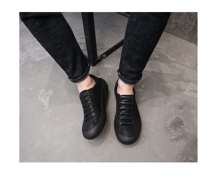 VEAZ - Effen veterschoenen