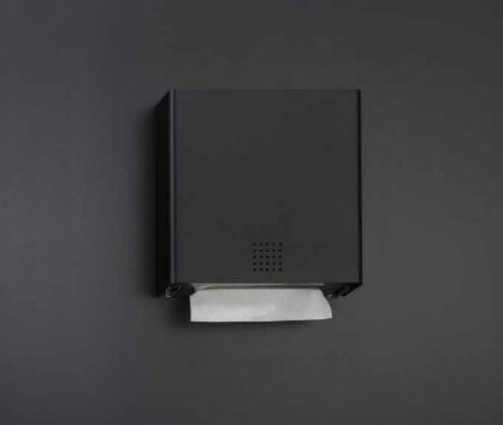 Proox One handdoek dispenser zwart
