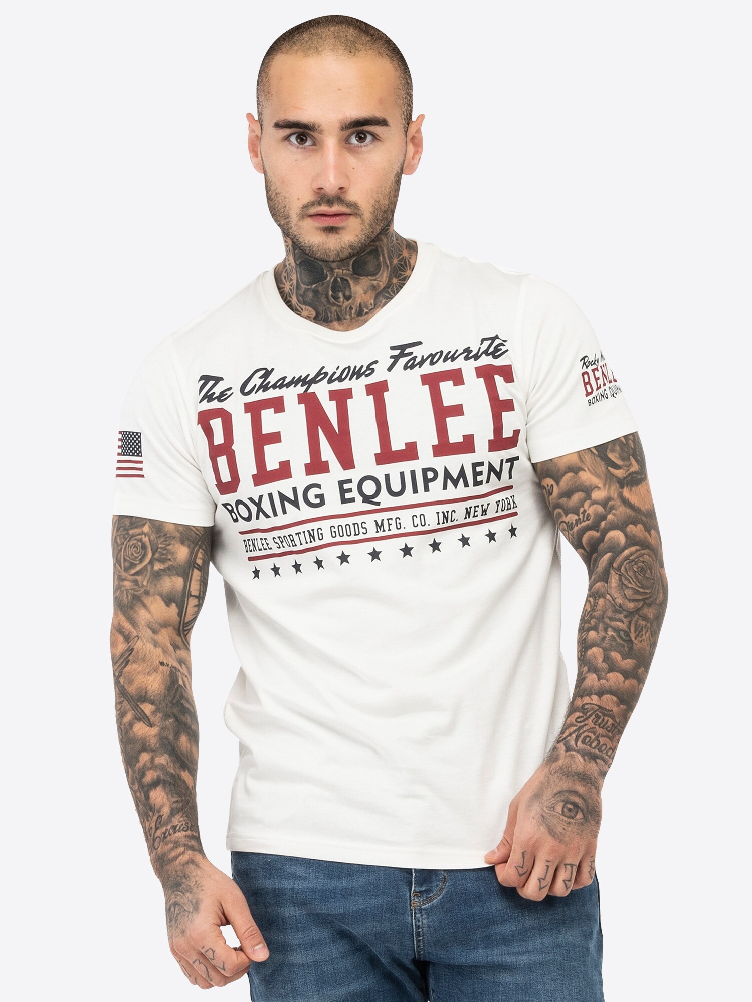 BENLEE Herren T-Shirt schmale Passform CHAMPIONS