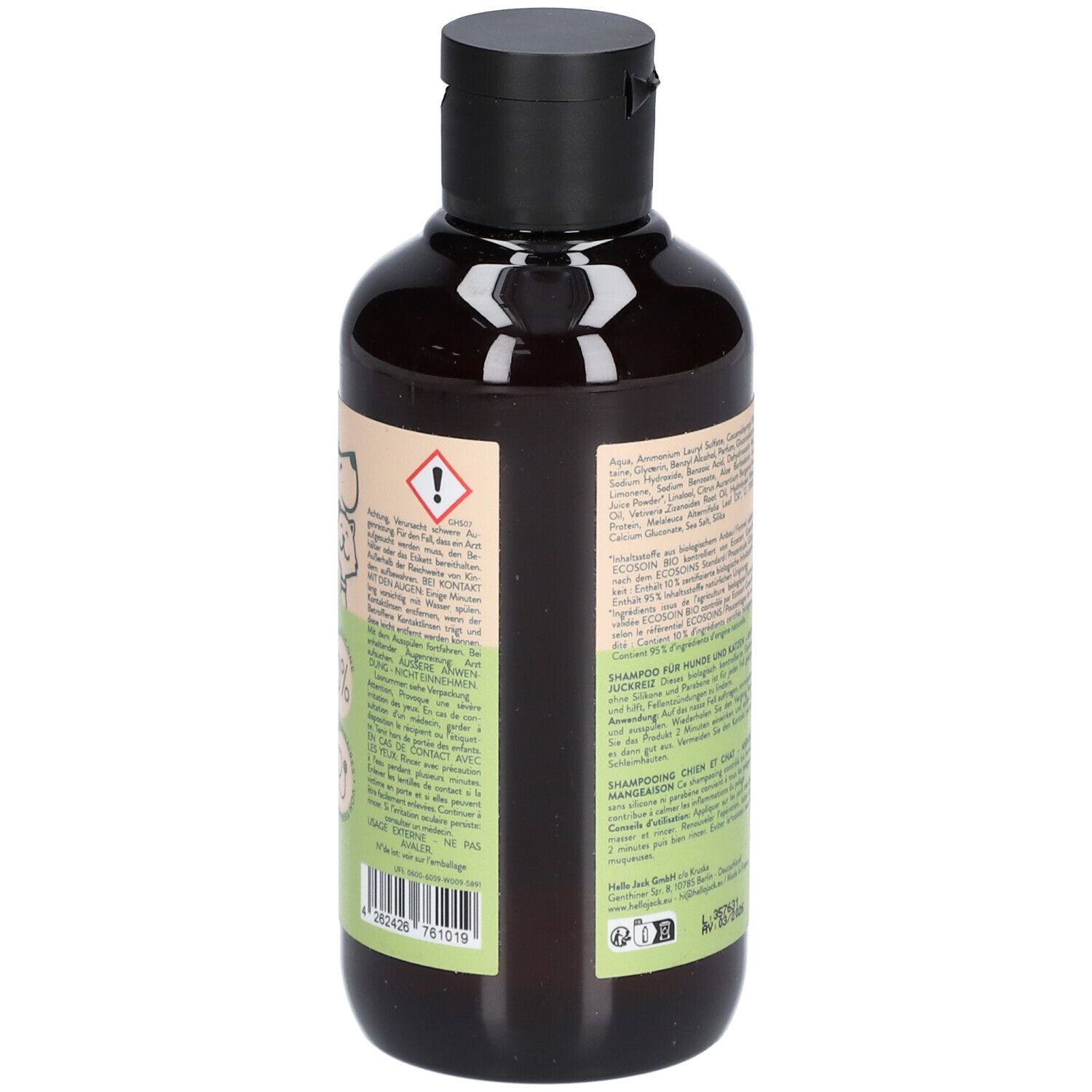 Hello Jack Anti-Juckreiz Shampoo Bio