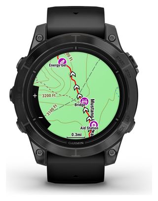 Montre de Sport Garmin epix Pro (Gen 2) Standard Edition 47 mm Gris Slate Noir