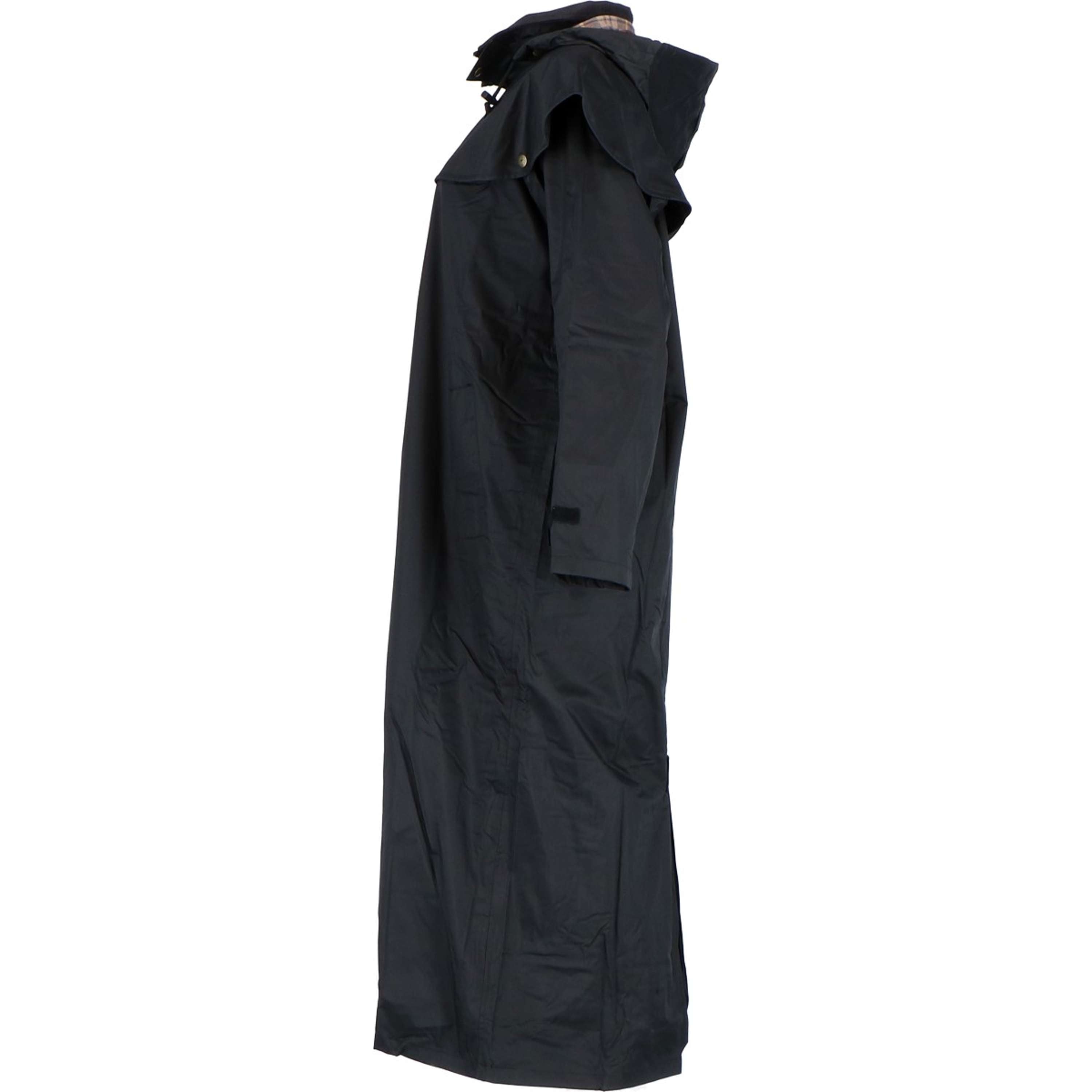 Scippis Black Roo Stockman Coat Zwart