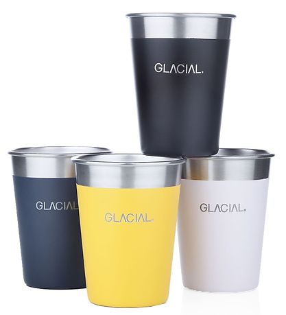 Glacial Becher - 4er-Pack - Mixed matte Farbe