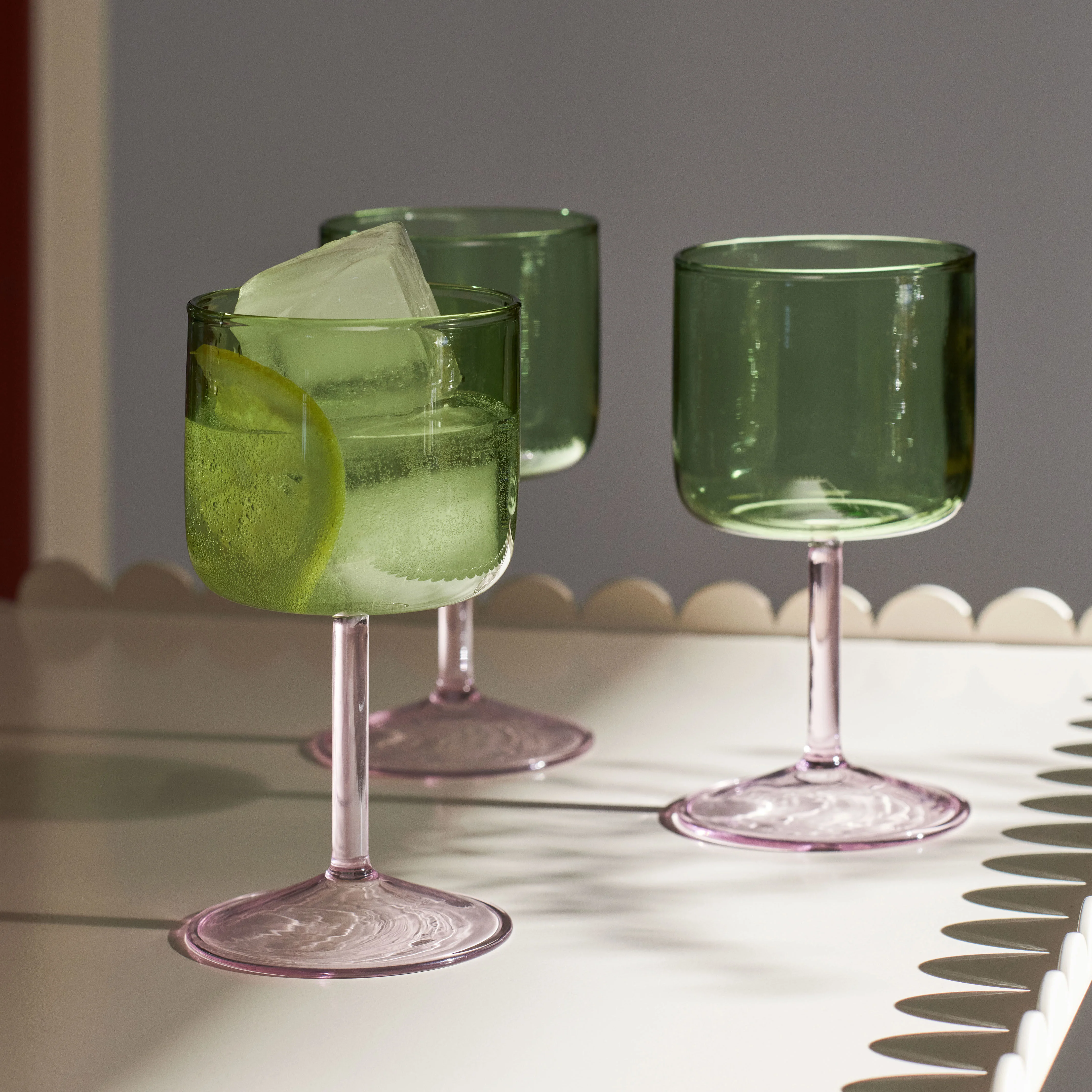 TINT - Verre à vin verre | Vert