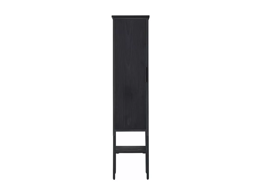 Colonne en bois recyclé et métal