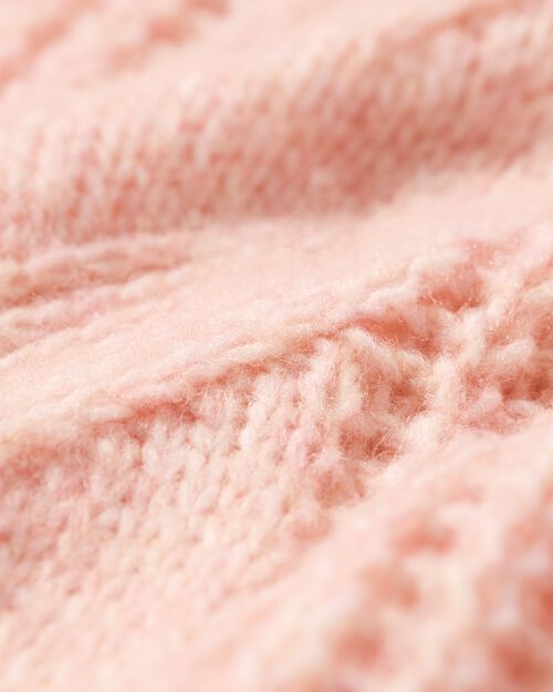 haut en maille Foxi pour femmes rose pâle