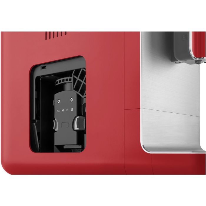 SMEG Kaffeevollautomat 50's Retro Style BCC01RDMEU Matt Rot