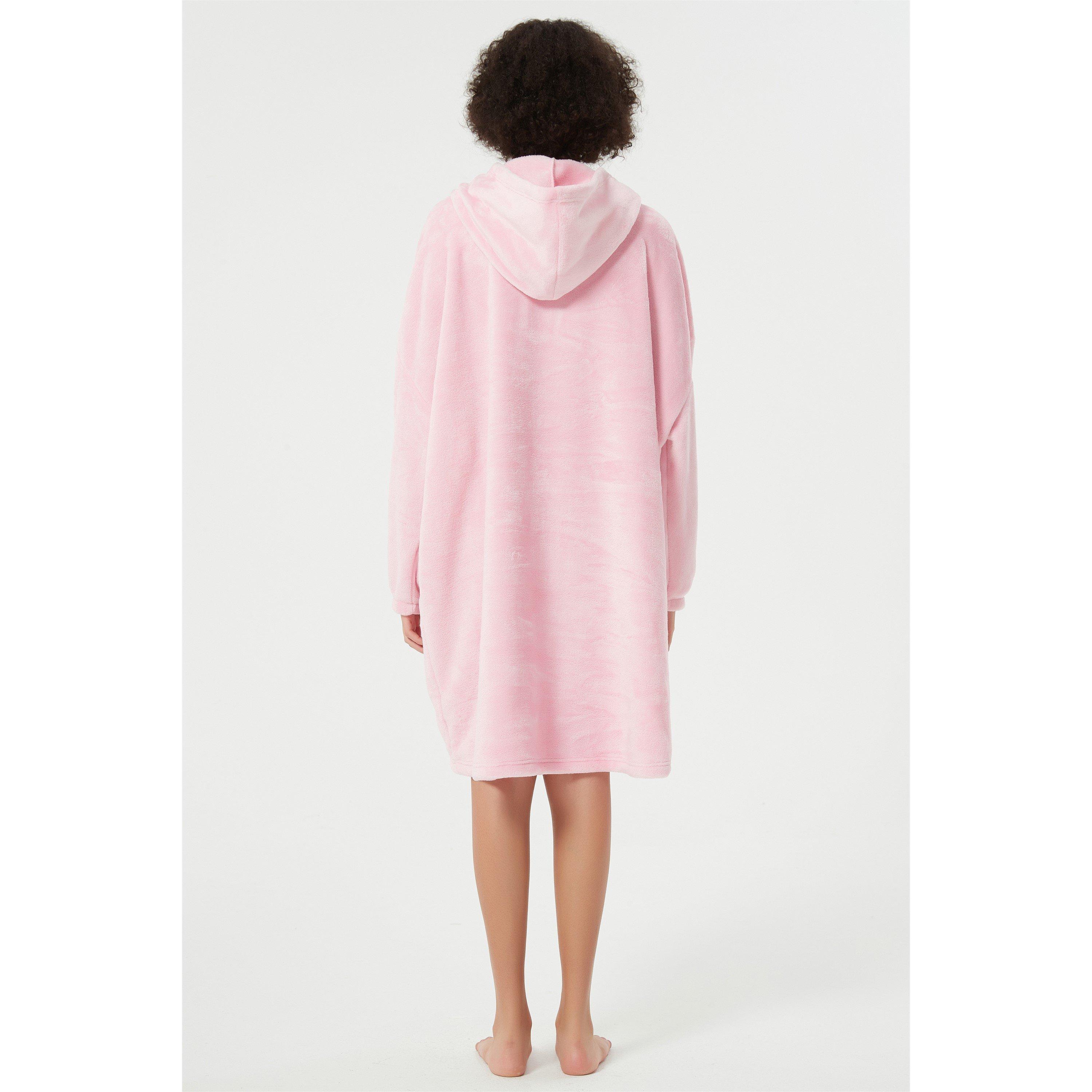 Linea Ladies Plain Snuggle Hoodie