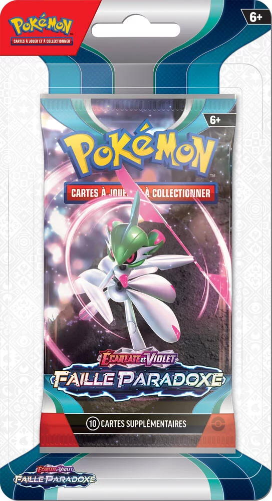 POKEMON - ECARLATE ET VIOLET PORTFOLIO  AVEC BOOSTER FAILLE PARADOXE