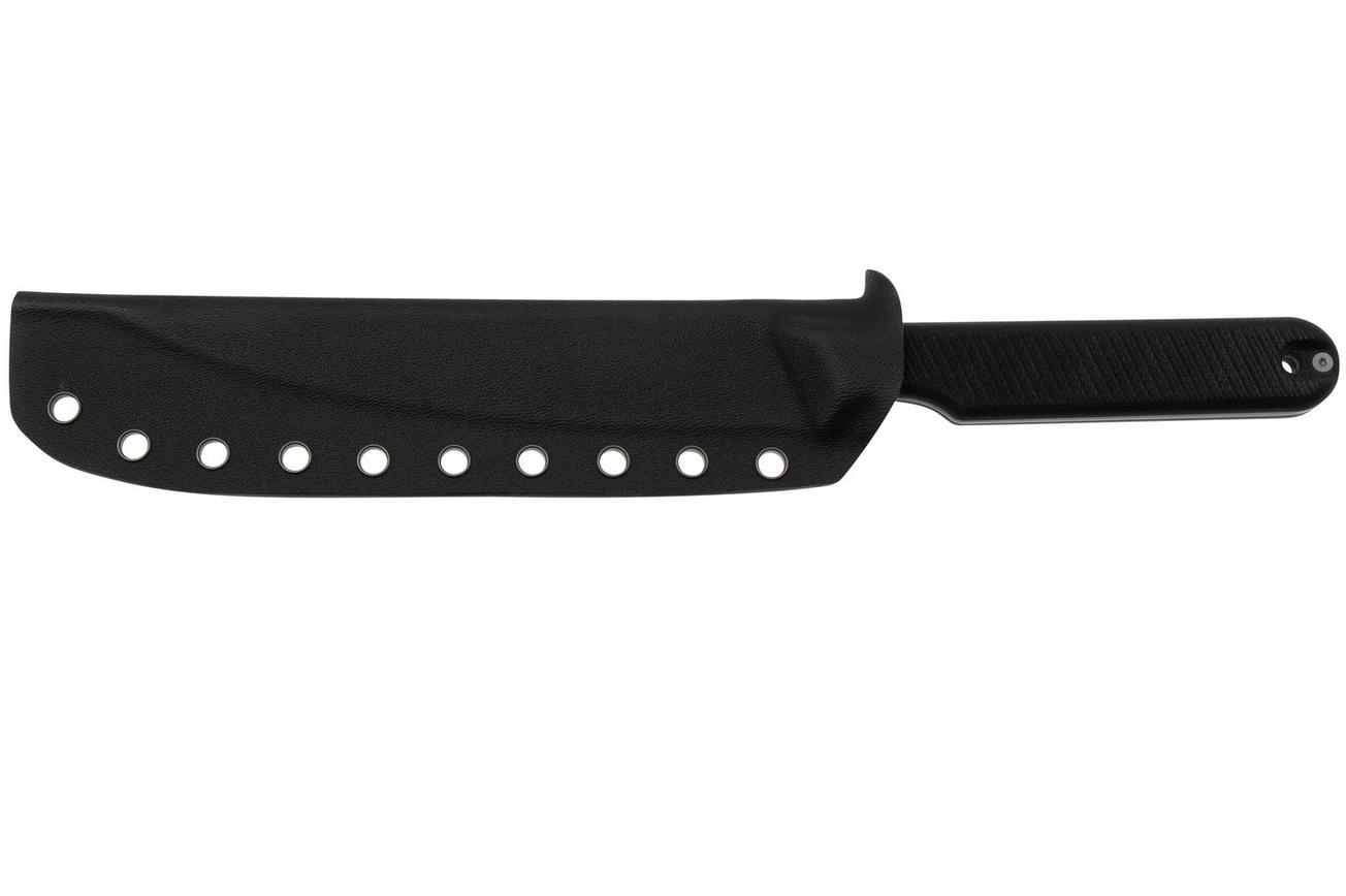 The James Brand The Humboldt KN130114-00 Böhler N690 Stonewash, Black G10, fileermes, Conner Coffin design
