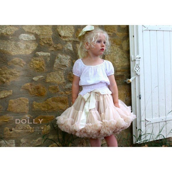 Skirt Cream - Dolly by Le Petit Tom → Luksusbaby.dk