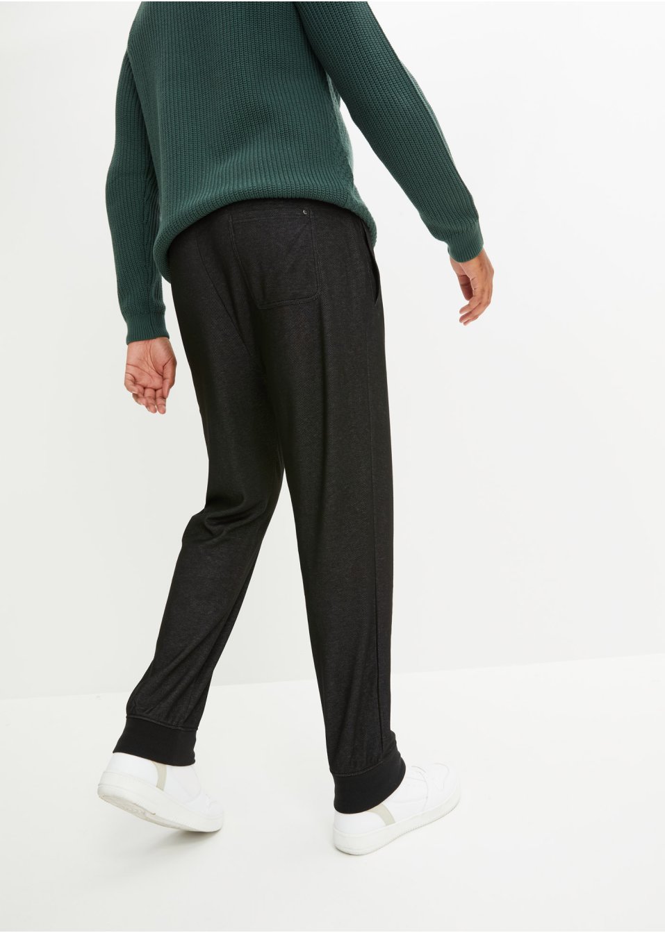 Pantalon de jogging thermo effet denim