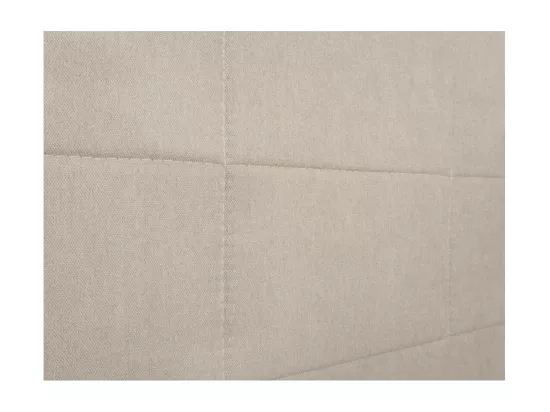Tête de lit en tissu WILLY - Beige, Largeur - 160 cm