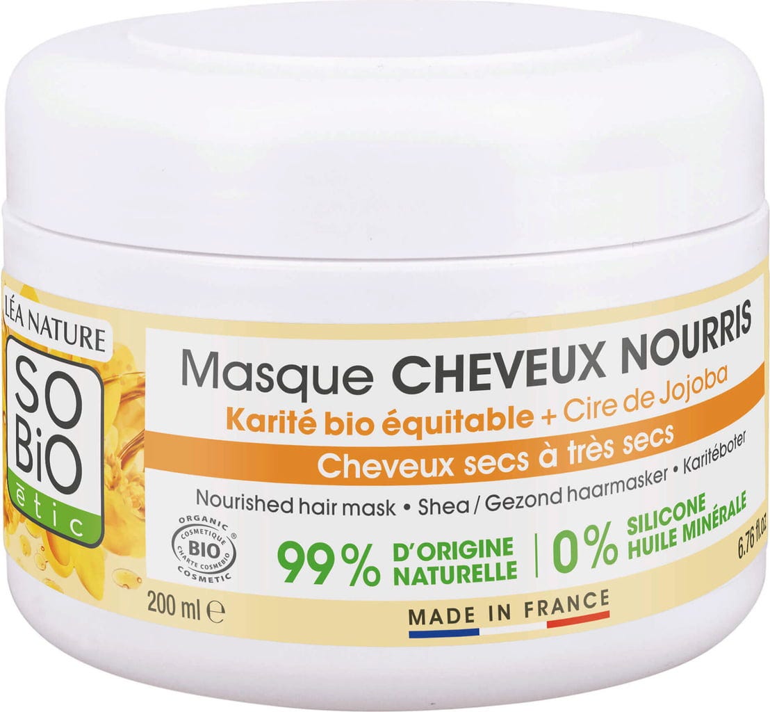 LÉA NATURE SO BiO étic  Nährende Haarmaske, 200 ml