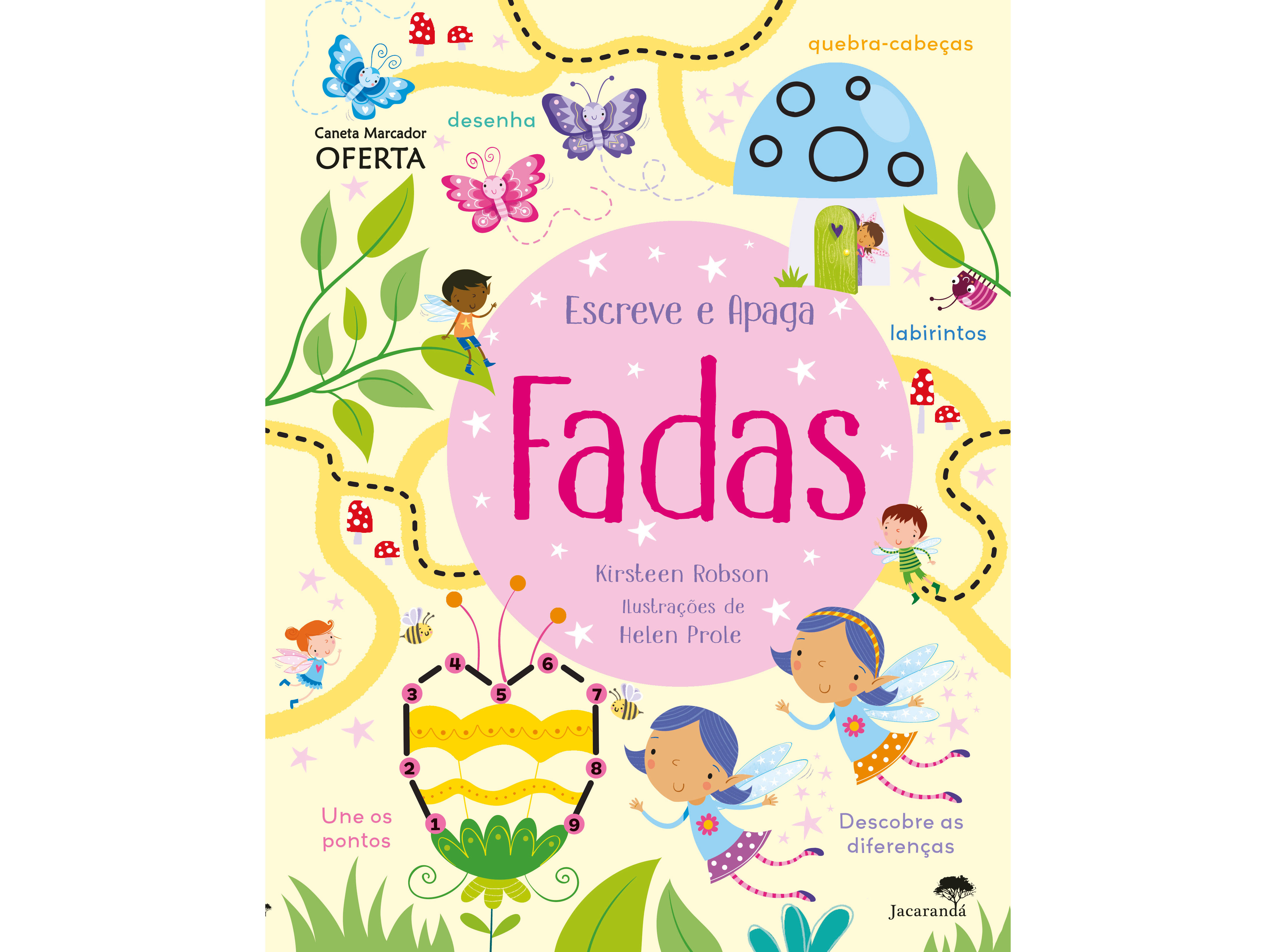 LIVRO ESCREVE E APAGA - FADAS