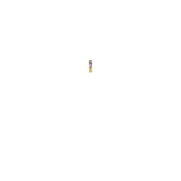 CANDO hoge plint kwartrond clip wit 1 x 5,6