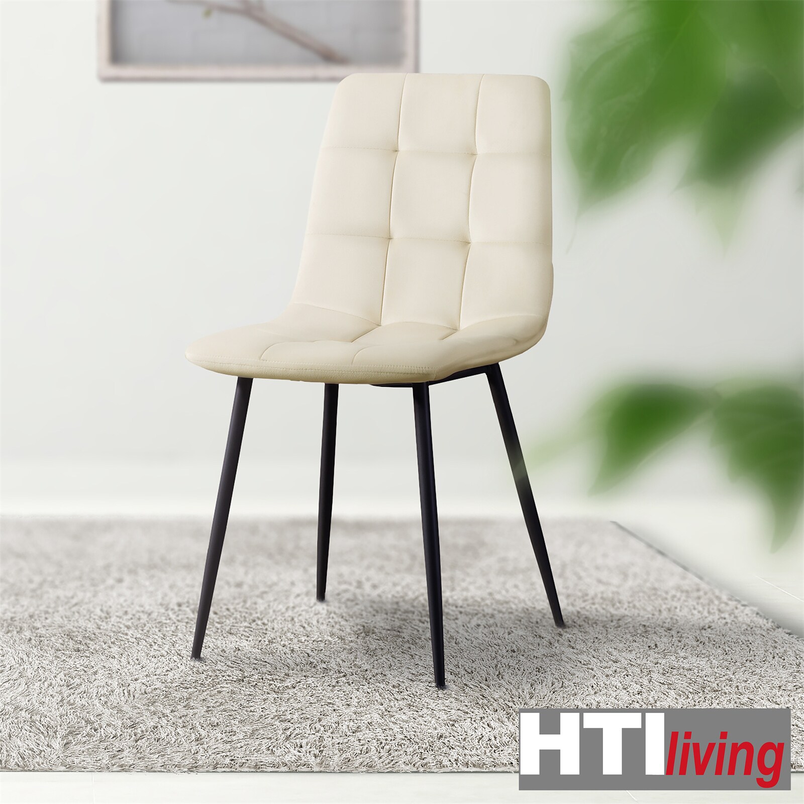 HTI-Living Stuhl Mesa Velvet Creme