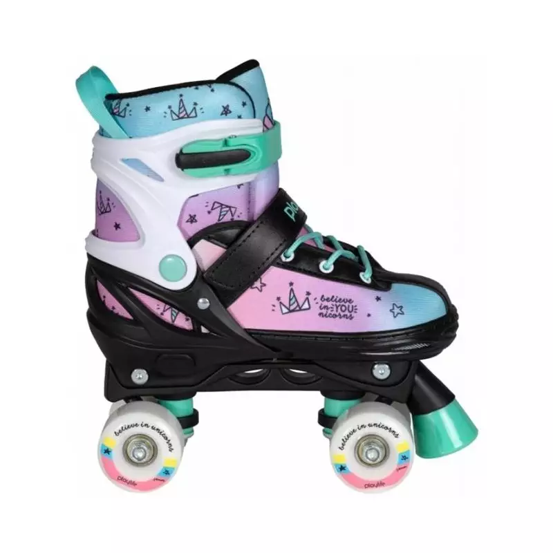 Roller Quad junior ajustables PLAYLIFE Unicorn