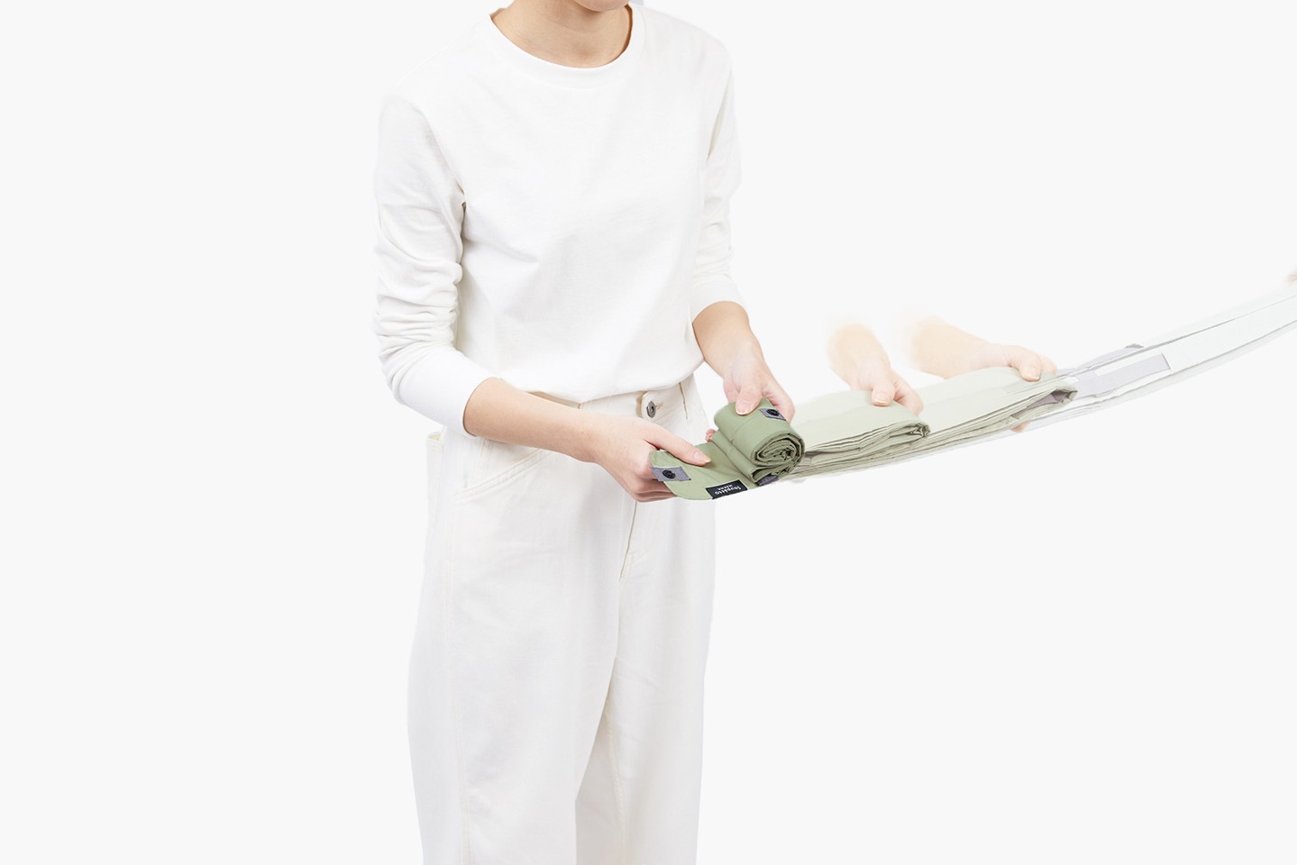 Shupatto - Medium Foldbar Taske Mori - Grøn