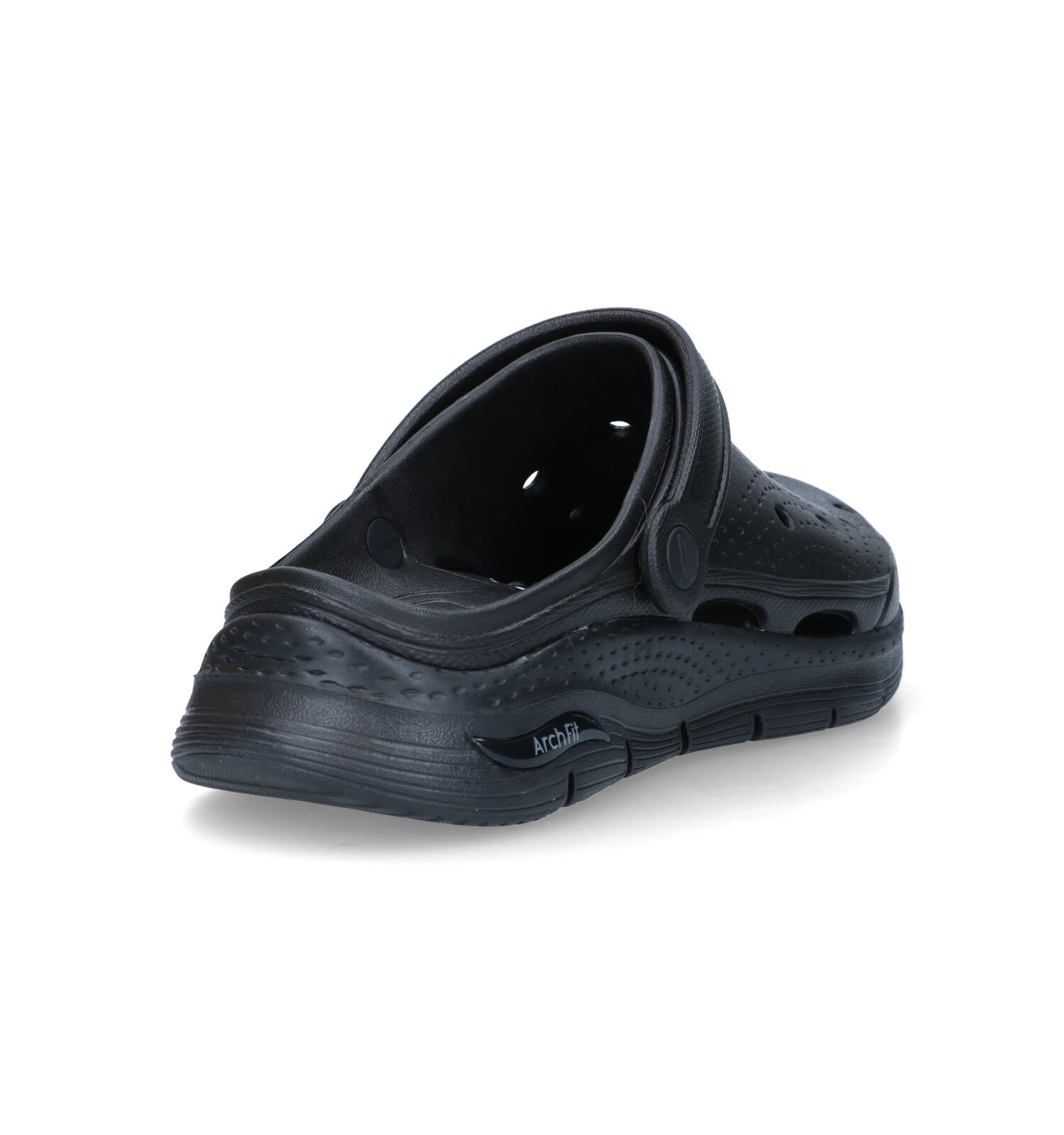 Badslippers zwart