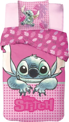 Disney Lilo & Stitch Sengesett 140x200, Rosa