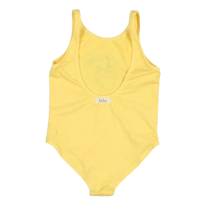Búho Maillot de Bain 1 Pièce Fraise | Jaune