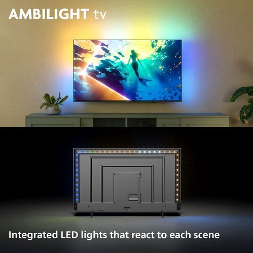 Philips - 65PUS8500 - QLED TV - Zwart - 65 Inch - 4K