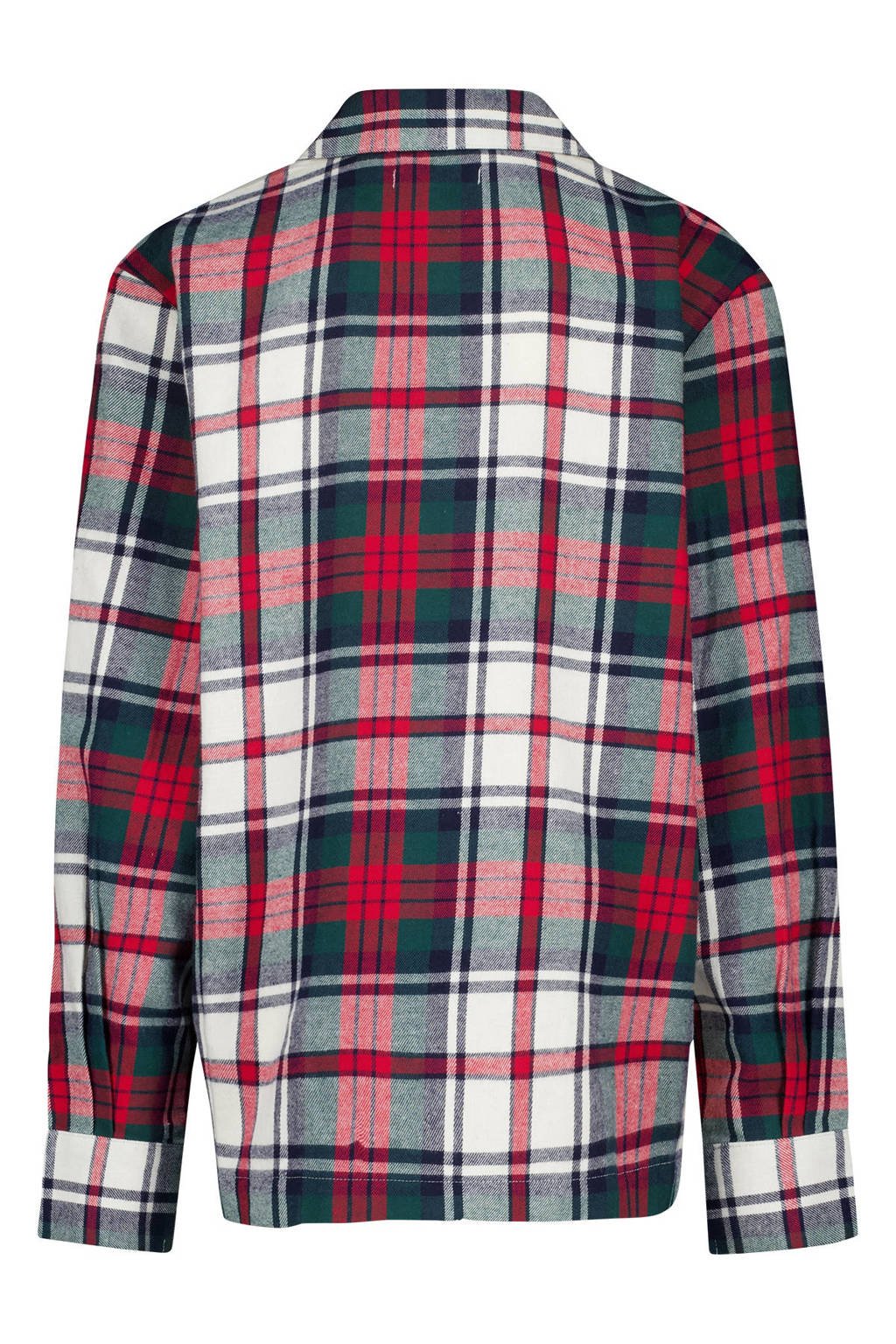 America Today geruite pyjamatop rood