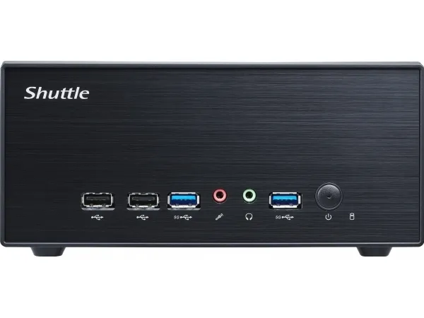 Shuttle XPC slim XH510G2 - Barebone - Slim-PC LGA1200 sokkel - Intel H510 - uden CPU - RAM 0 GB - Gigabit Ethernet