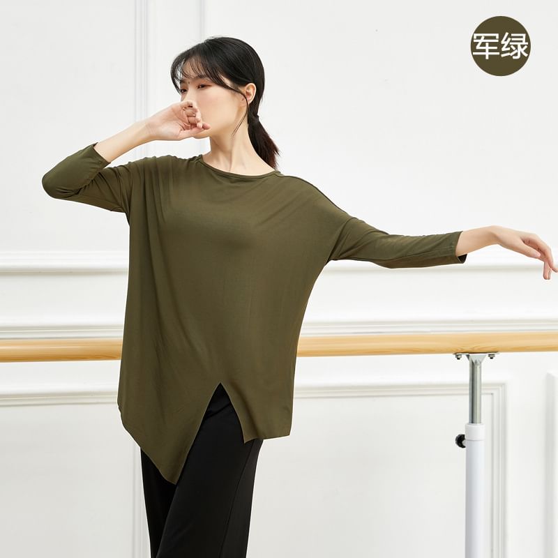 Cossita - Asymmetrisch dans-T-shirt met lange mouwen