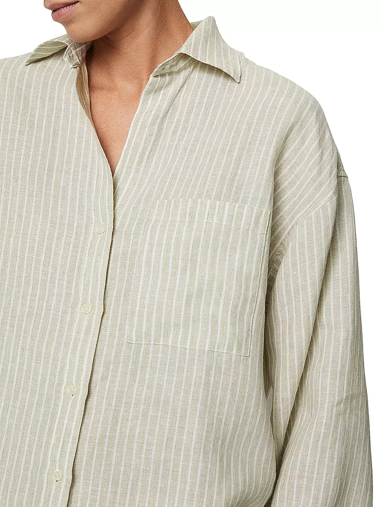 MARC O'POLO Leinenbluse  beige