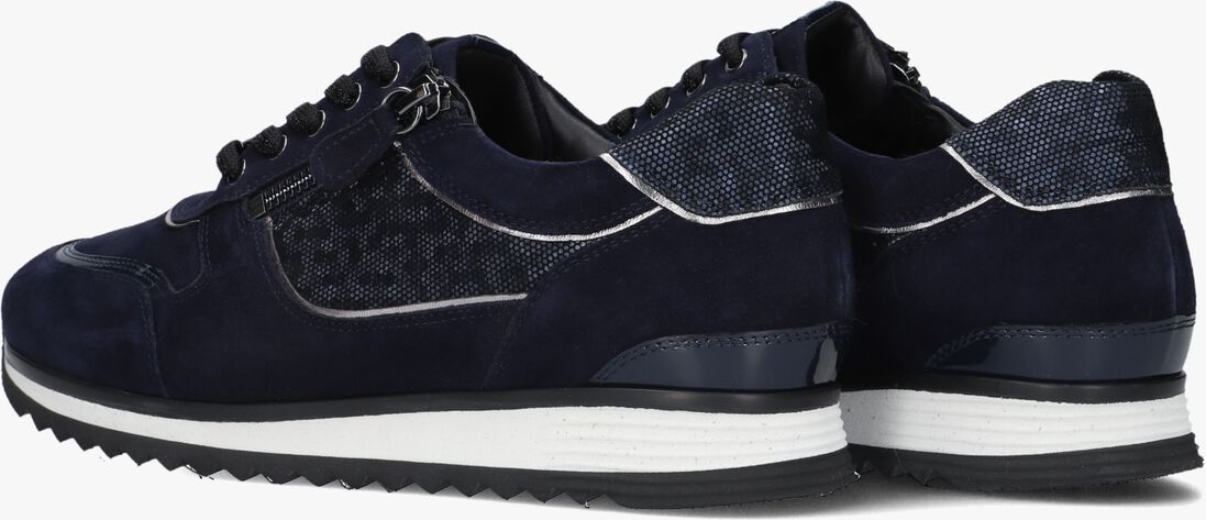blauwe hassia lage sneakers porto