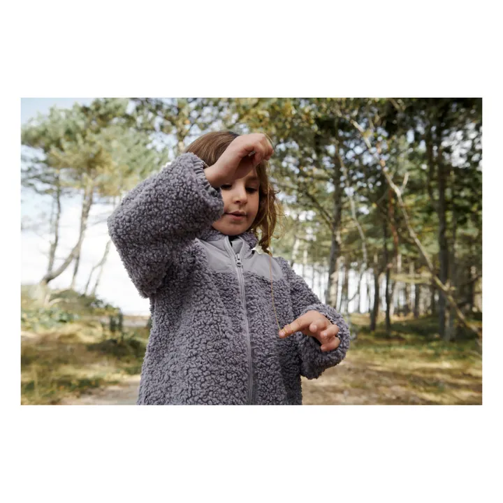 Wheat Veste Sherpa Matières Recyclées Vema | Mauve