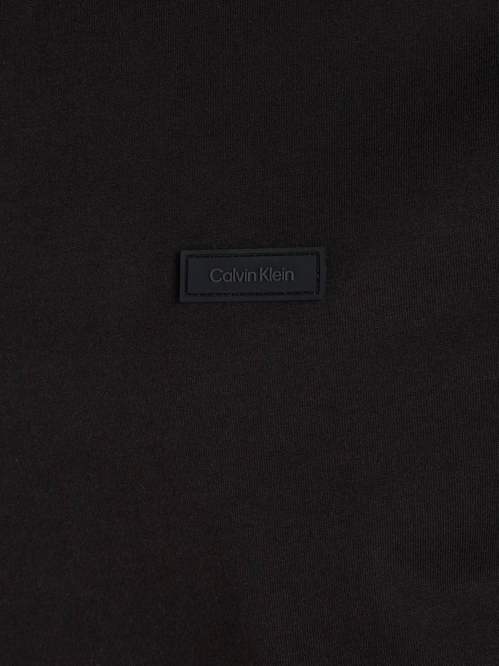 CALVIN KLEIN| Herren Langarmshirt SMOOTH COTTON LS ZIP UP